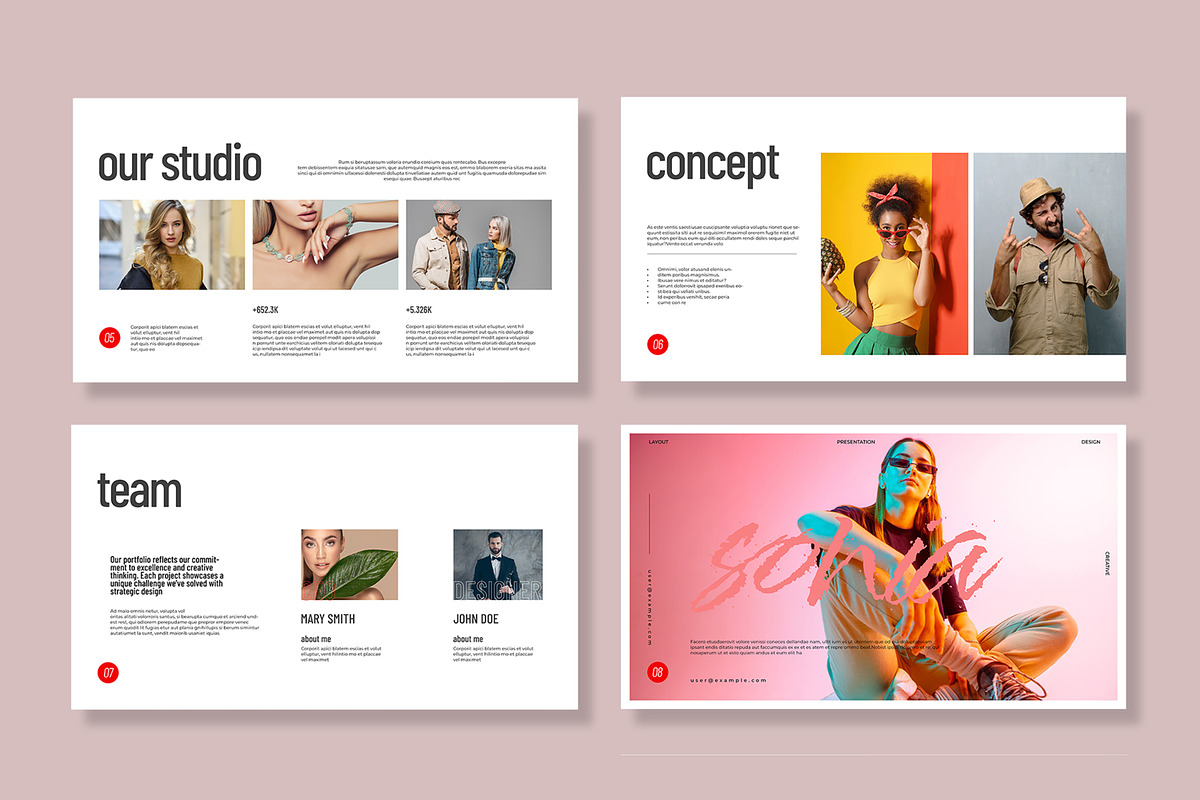 Sonia Proposal Presentation Template preview 3