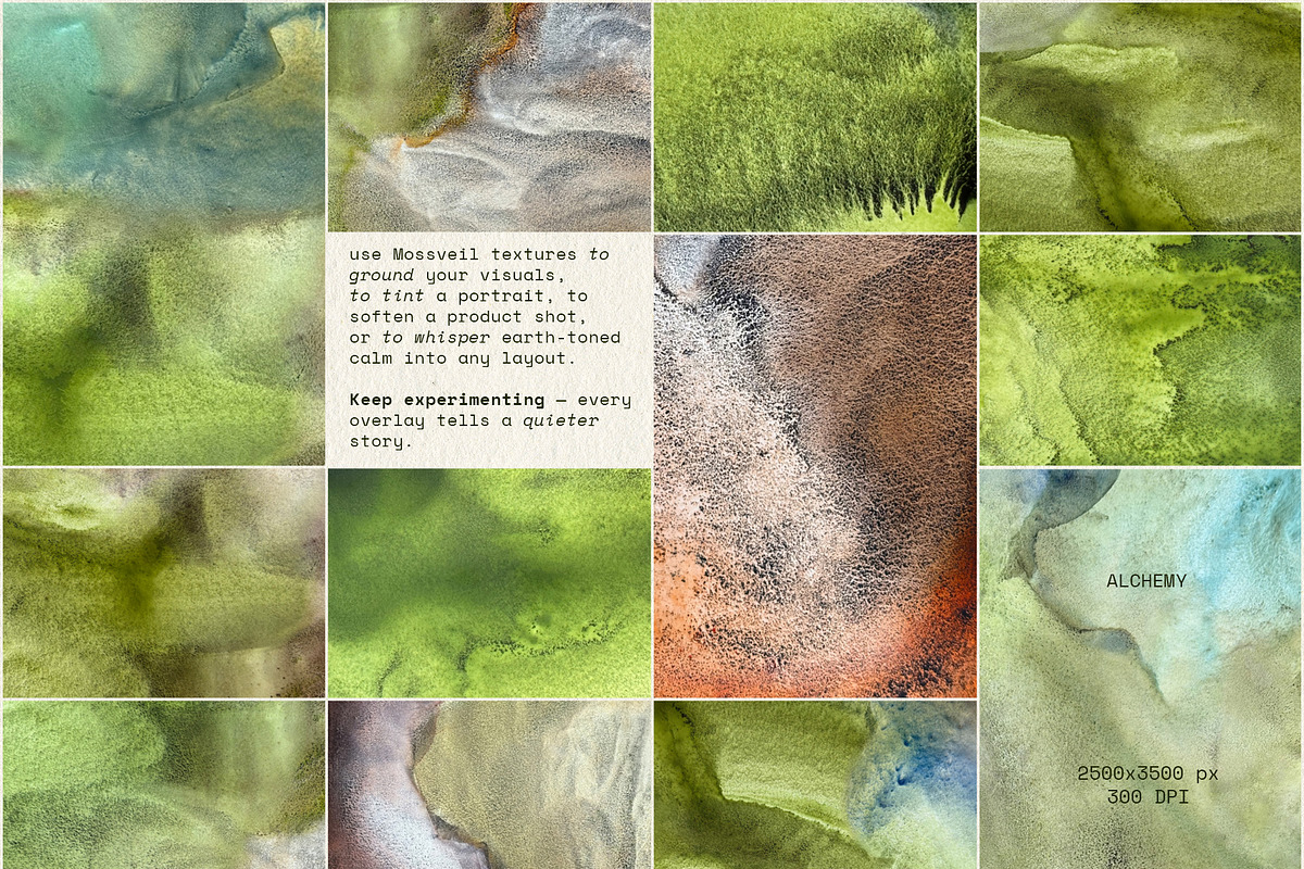 Mossveil · 48 Watercolor Textures, a Texture Graphic by alonahaidash (Photo 11 of 13)
