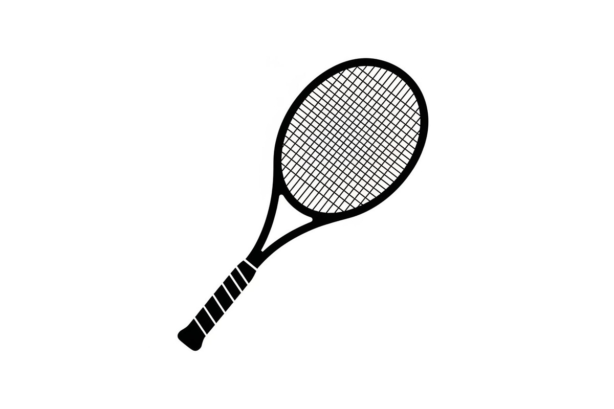 Tennis Racket Icon Silhouette Bundle, an Illustration by Designs_River (Photo 7 of 51)