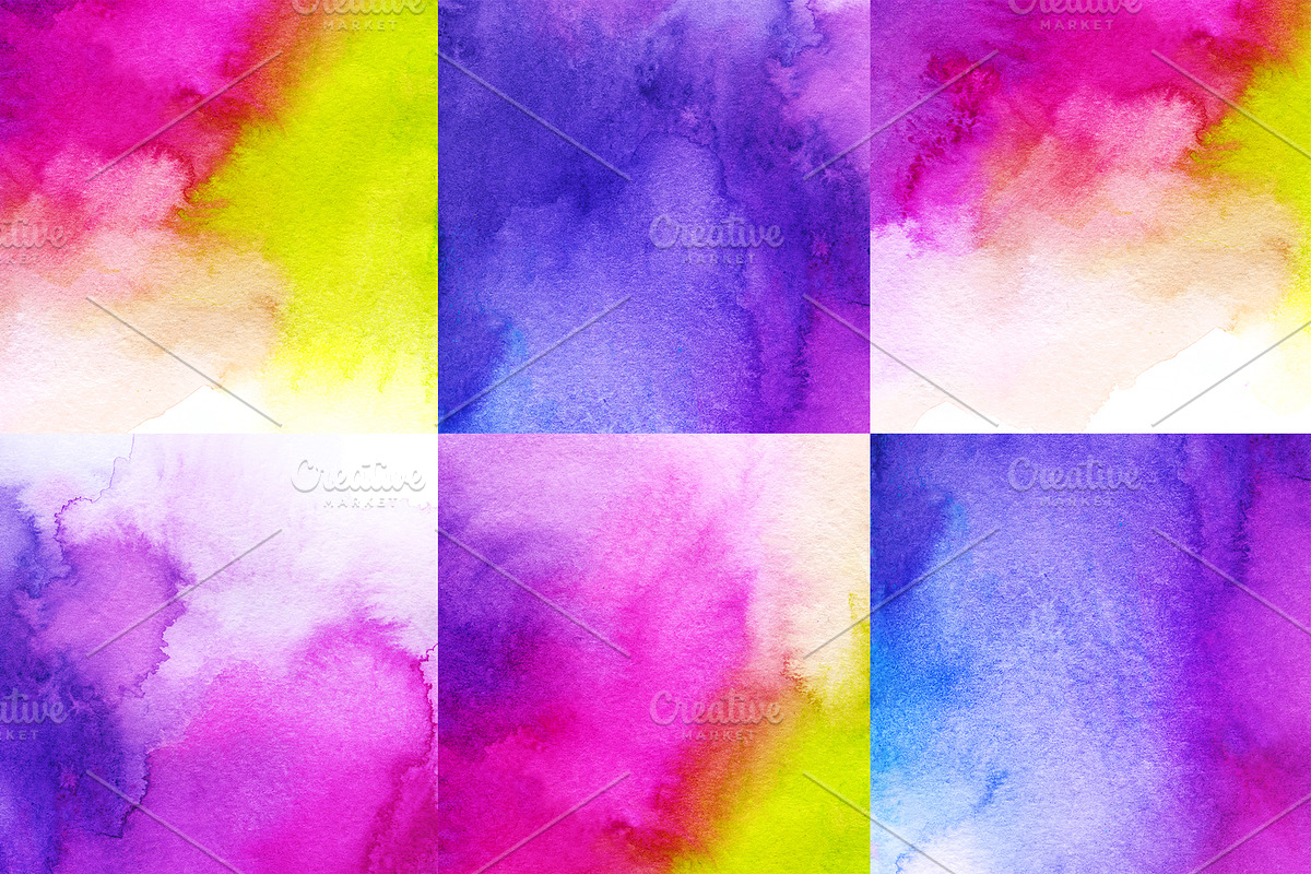Plastic Fantastic watercolor, a Texture Graphic by coconut_forest (Photo 7 of 9)