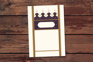 Premium A4 Floral Frame