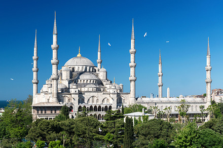 View of the Blue Mosque, an Architecture Photo by Lopatin Photo