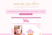 Bright Pink Retro Shopify Theme, a Shopify Template by Macarons and Mimosas (Thumbnail 10 of 11)
