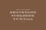 Swingly Lours | Magnificent Font, a Serif Font by Jolicia Type (Thumbnail 4 of 11)