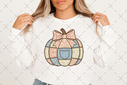 Coquette Denim Pumpkin Halloween, an Illustration by Craft Nest (Thumbnail 3 of 6)