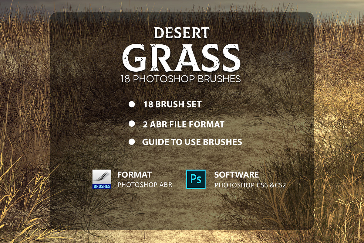 Dynamic Desert Grass Brushes, a Brush Add-On by Mohamed Saber (Photo 6 of 6)