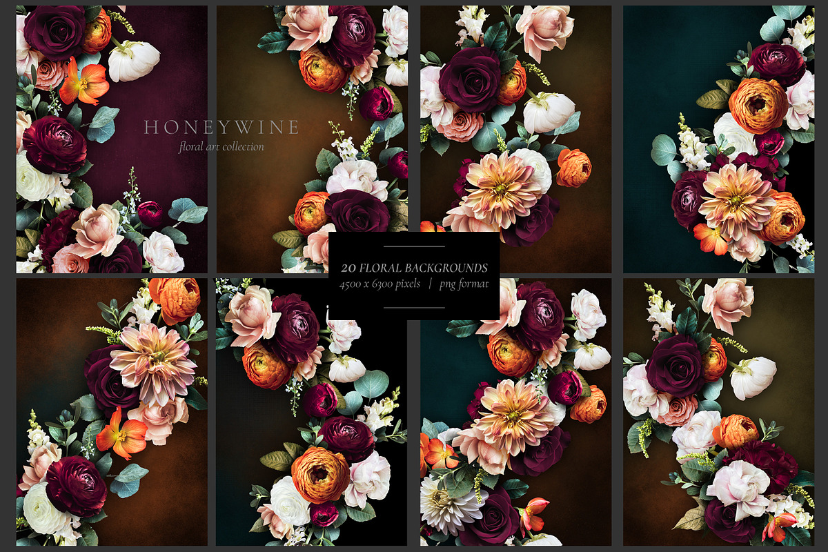 Honeywine Floral Art Collection, an Object Graphic by Eclectic Anthology (Photo 6 of 19)