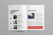 Conference Agenda Canva Template, a Brochure Template by Pixelpick (Thumbnail 6 of 9)