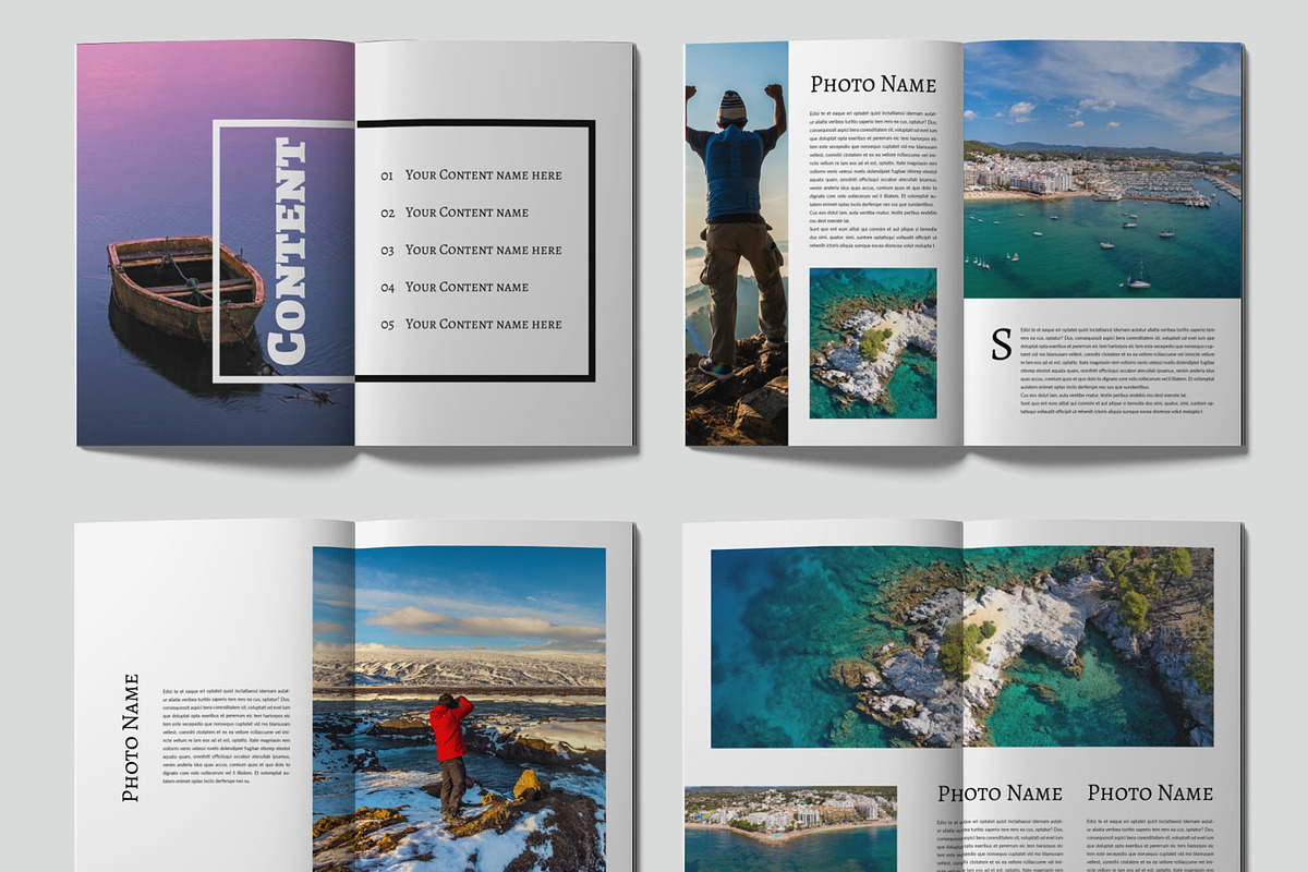 Tour Magazine Template