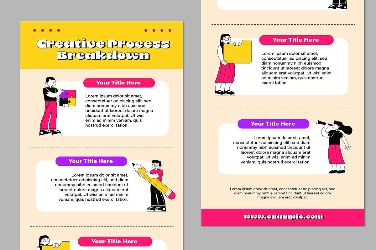 Process Breakdown Infograph