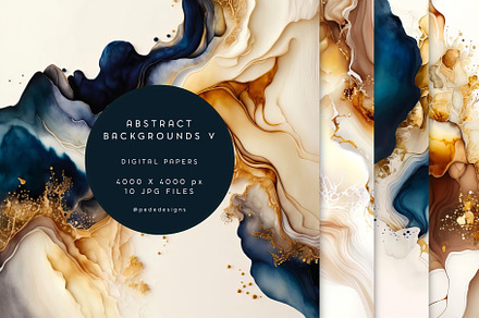 Abstract Backgrounds V, a Texture Graphic by PeDe Designs