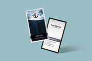 Sea Business Card, a Business Card Template by Nikolozgraphic (Thumbnail 4 of 4)