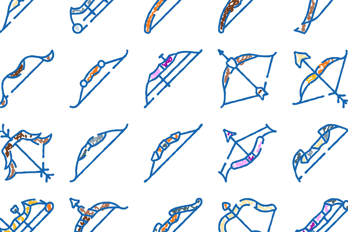 Archery bows and arrows collection, an Object Graphic by pikepicture (Photo 3 of 3)