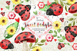 Sweet Ladybug Design