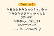 Mama Summer is a charming duo font, a Handwritten Font by Brown Cupple (Thumbnail 7 of 7)