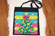 Preppy Coquette Christmas Tree PNG, an Illustration by SinaCreation (Thumbnail 5 of 7)