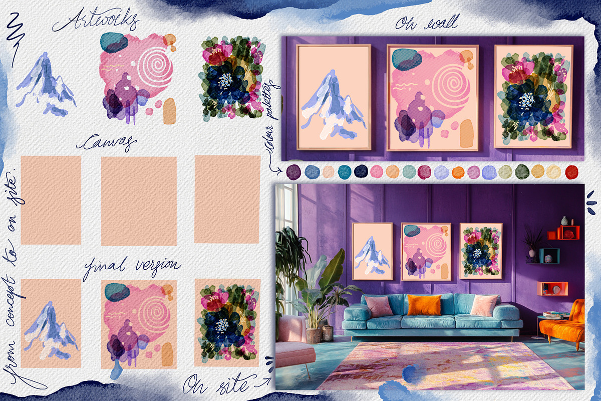 Wonderful Watercolour for Procreate, a Brush Add-On by ArtstudioByKhushbu (Photo 17 of 20)