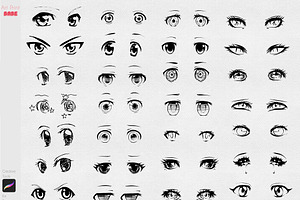 Procreate Anime Eyes Manga Eye Guide