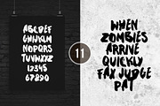 13 BRUSH SCRIPT FONTS, a Script Font by Hurski Anton (Thumbnail 11 of 13)