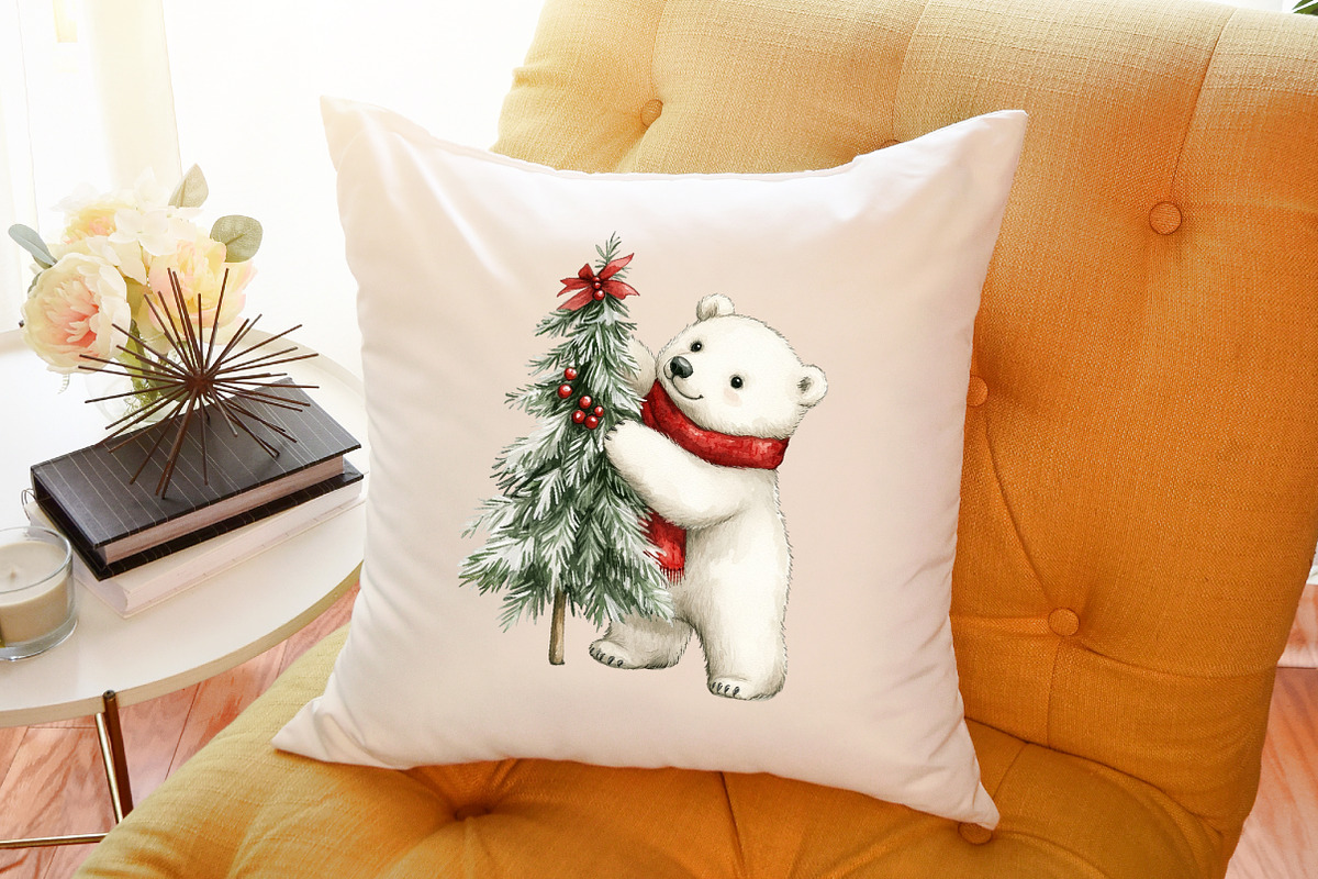 Cute Chubby Christmas Clipart PNG, an Illustration by Sublimation Artist (Photo 6 of 6)
