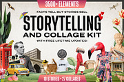 Storytelling and Collage Kit, an Object Illustration by SNIPESCIENTIST (Thumbnail 1 of 44)