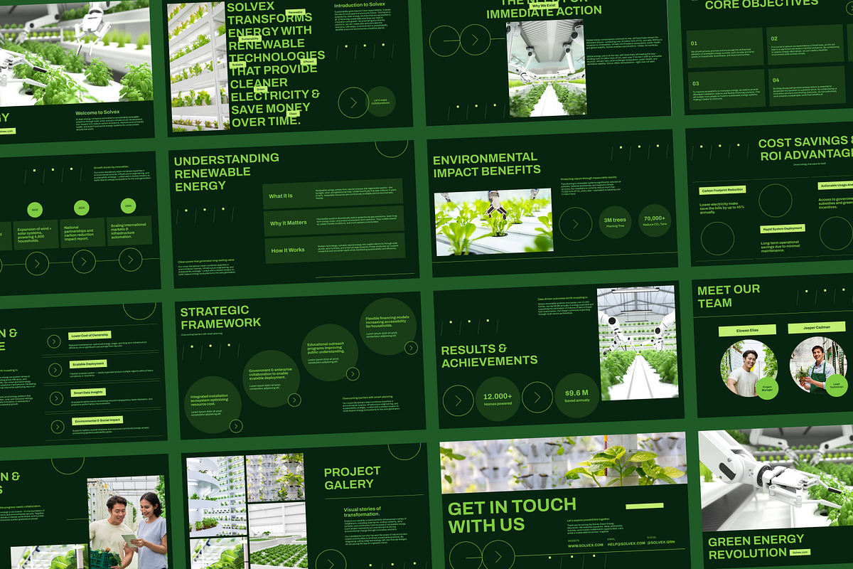 Solvex -Creative Agency Presentation, a Presentation Template by SLAB! Design (Photo 6 of 10)