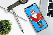 Santa New Look Vector Illustration, a Decorative Illustration by Plaid4You (Thumbnail 2 of 5)