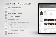 Notion Meal Planner Template, a Templates & Theme by BRANDcontent (Thumbnail 2 of 8)
