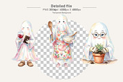 Ghost Mom Sublimation Clipart, an Illustration by Artnoy (Thumbnail 3 of 8)
