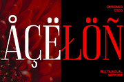 Acelon – Condensed Serif, a Sans Serif Font by Craft Supply Co. (Thumbnail 7 of 8)
