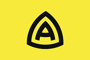 Letter A Shield Logo Template, a Branding & Logo Template by Advateik ™ (Thumbnail 1 of 3)