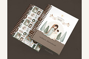 Watercolor Nativity Scene, a Decorative Illustration by Estudio 812 (Thumbnail 8 of 10)