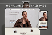 Editorial Showit Sales Page, a Squarespace Template by OliaMuseDesign (Thumbnail 2 of 8)