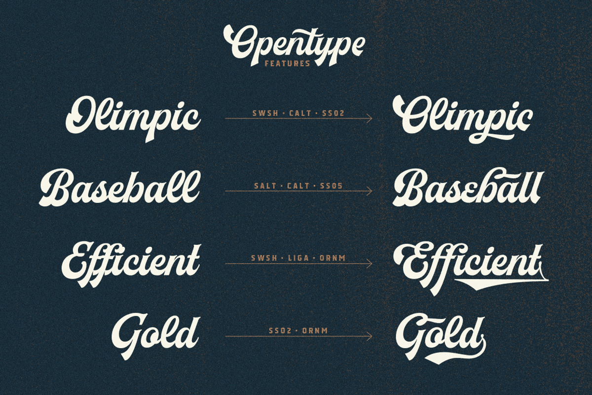 Herchey Script, a Script Font by Ilham Herry (Photo 8 of 10)