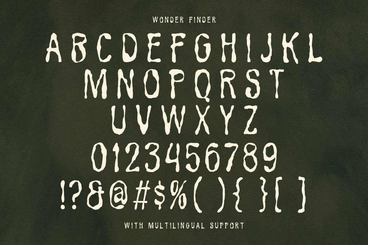 Wonder Finder Whimsical Font Duo, a Handwritten Font by Littlehand (Photo 7 of 10)