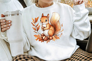 Winter Christmas Animals Birds Leave, an Illustration by Sublimation Artist (Thumbnail 4 of 6)