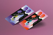 Pink Purple Mardi Gras Ticket, a Card Template by graphicook (Thumbnail 2 of 6)