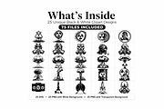 Nuclear Vector Bundle (75 Files), an Object Graphic by AvalgaCollectiblesan (Thumbnail 2 of 3)