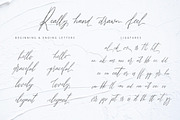 Autograph. Casual signature font., a Script Font by ClipArtRoom (Thumbnail 9 of 10)
