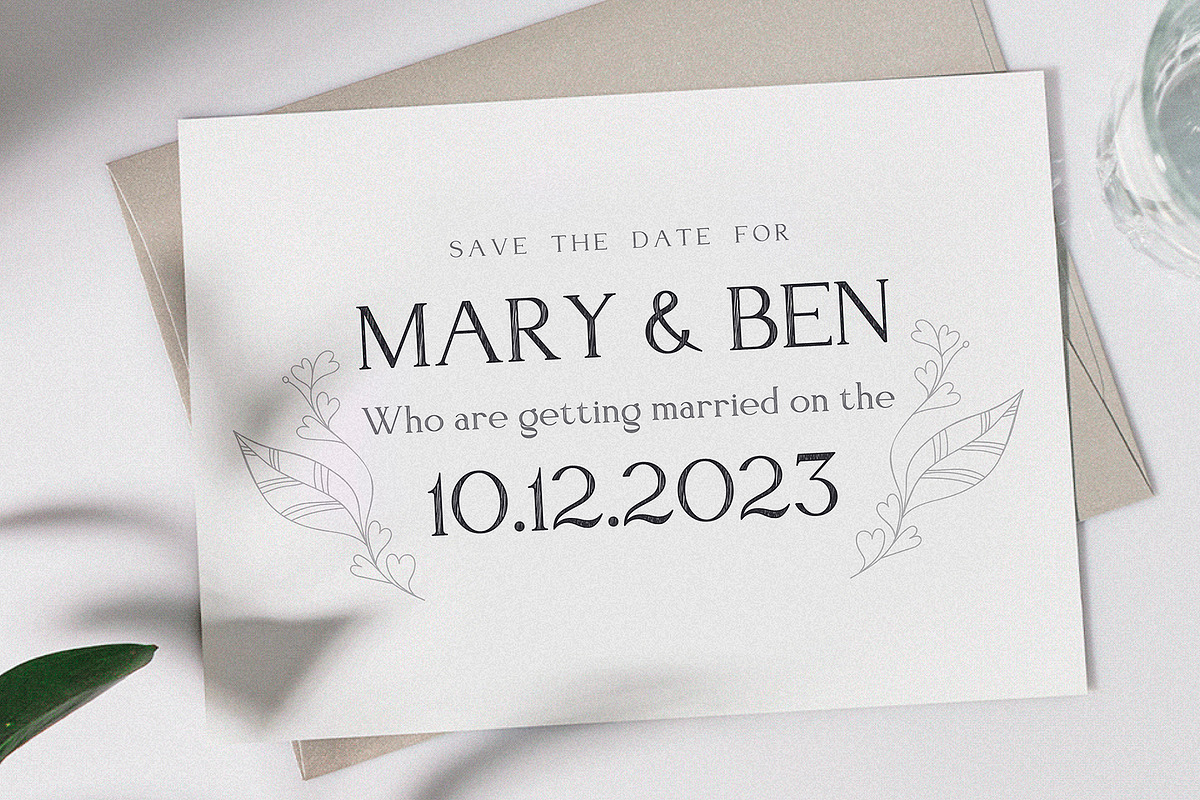 Neat serif font Cogsworth, a Serif Font by Anastasia Cuza (Photo 7 of 9)