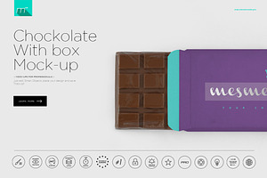 Chocolate Box Mock-up