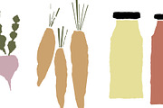 Farmers Market Collection, a Food Illustration by Mere Hunter (Thumbnail 7 of 7)