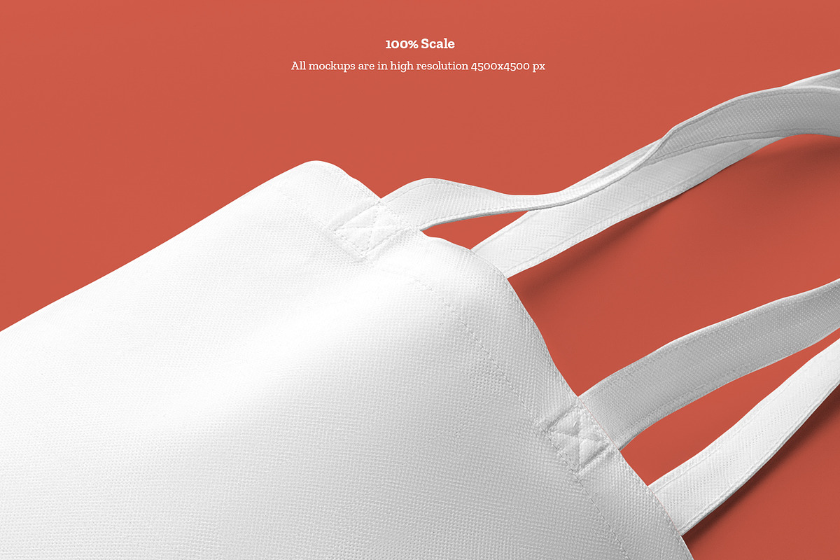 8 Shopping Tote Bag Mockups, a Product Mockup by Grow Design Craft Studio (Photo 7 of 7)