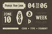 Virevont, a Serif Font by graphicook (Thumbnail 9 of 10)