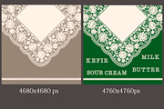 Classic lace frames and cliparts., a Pattern Graphic by Ajuga (Thumbnail 8 of 9)