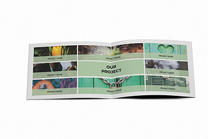 Green Leaf - A5 Creative Brochure