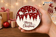 Merry Christmas Santa Sleigh Sign, an Object Graphic by OK Design (Thumbnail 3 of 3)