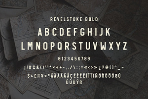 Revelstoke - 5 Font Family