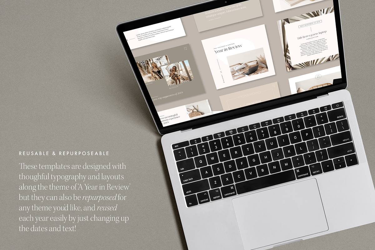 Yearly/Quarterly Review Social Pack, a Social Media Template by January Made Design (Photo 8 of 13)