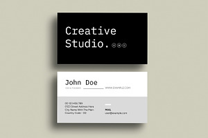Professional Business Card, a Business Card Template by MightyDesign